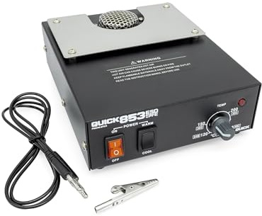QUICK 853 Heißluft Heizplatte regelbar bis 250°C ESD Safe mit Gebläsefunktion