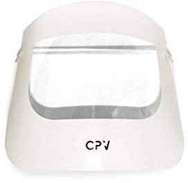 CPV VISOR Visiera Protettiva per Viso, Bocca, Naso e Occhi (Confezione da 20 Pezzi)