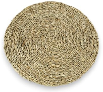 HERSIG - Salvamantel Individual | Mantel Individual Redondo de Enea - 45 cm