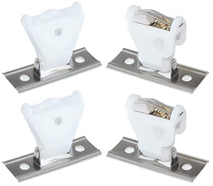 Garneck Roman Blinds Roman Shade Cord Lock Hardware: Austrian Shade Window Blind Lock Drapery Accessories 4pcs for Pleated Austrian Shades Home Indoor Bathroom Use Roman Window Shades