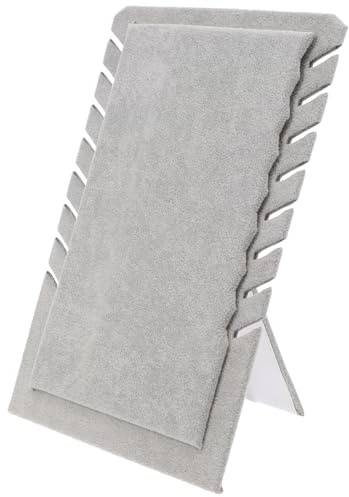 ABOOFAN Soporte De Exhibición De Joyas Organizador Compacto Para Collares Grandes Y Pendientes Rack Multifuncional Para Almacenamiento De Collar Y Colgantes Ideal Para Uso En Casa