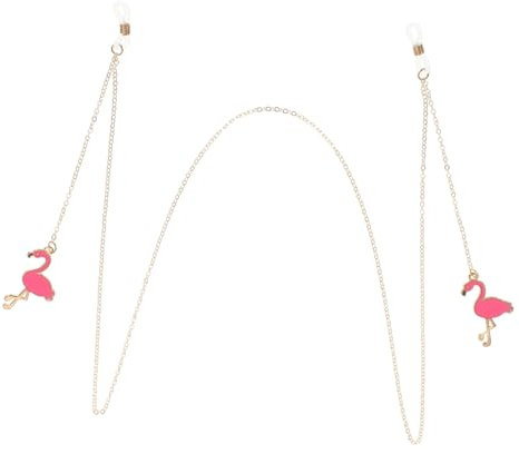 COLLBATH Flamingo Sonnenbrillenkette Halskette Aus Legierung Party Zubehör Charmante Brillenkette