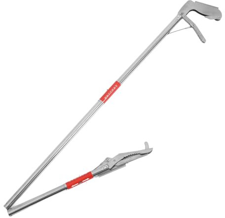 HAPINARY Schlangenzange Schmerlenklammer Edelstahl Robuste Aalklemme Multifunktionales Werkzeug Zum Fangen Von Schlangen Einfache Handhabung