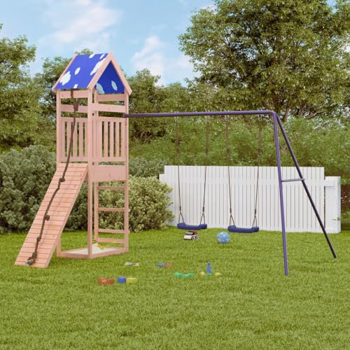 Xichuzi Set da Gioco da Esterno in Legno Massello di Douglas,Set da Gioco da Giardino,Giochi Esterno da Giardino,Giochi Giardino,Parco Giochi Esterno-3279032