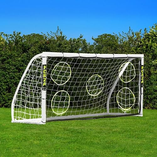FORZA Match Fußballtor [6 Größen] | Wetterfestes PVC-Fußballtor für Garten & Training | Robustes Gartentor mit optionaler Zielfolie
