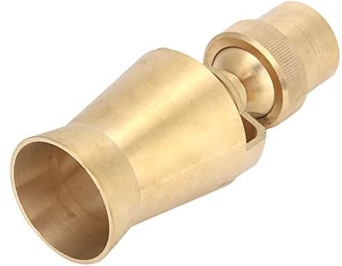OVAQUIXI Cedar Shape Adjustable Water Fountain Nozzle, Spray Pond Sprinkler Head, Water Landscape Decor for Public Square 5.5x2.0 Inch