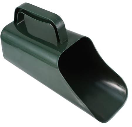 Healifty Pala de Cultivo para Jardinería de Plástico, Tamaño Compacto, Multifucción para Tamizar Tierra y Plantar Suculentas, Herramienta de Jardín Ligera y Resistente para Macetas