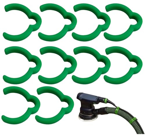 Pruojhw Colliers de Serrage en,Lot de 10 Raccords de Fixation - Support De Tuyau D'Aspirateur À Poussière - Pour Travail Du Bois Jardin Ponceuse Hydraulique Applications Marines Et Radiateur