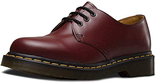 Dr. Marten's 1461 Unisex Lace-Up Shoes, Red (Cherry Red Smooth), 4 UK (37 EU)