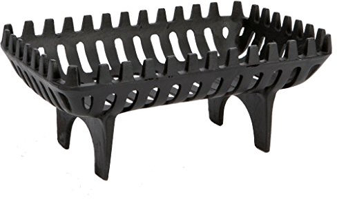 Buckingham Fireplace Cast Iron Heavy Wood Log Coal Grate Basket