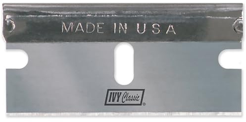 IVY Classic 11182 Single-Edge Razor Blades, USA, 100 Pack
