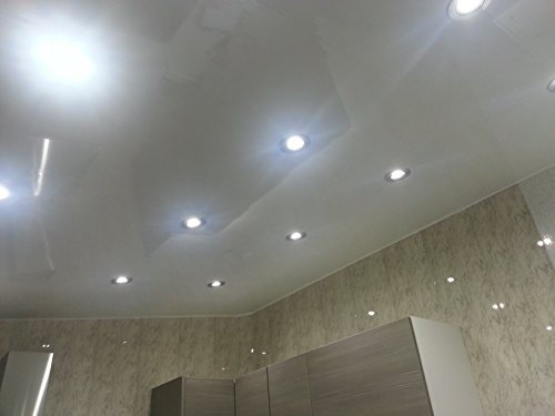 8 Plain White Gloss PVC Bathroom Cladding Shower Wall Panels