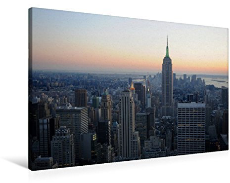 Premium Textil-Leinwand 90 x 60 cm Quer-Format New York Townscapes | Wandbild, HD-Bild auf Keilrahmen, Fertigbild auf hochwertigem Vlies, Leinwanddruck von Gerhard Radermacher