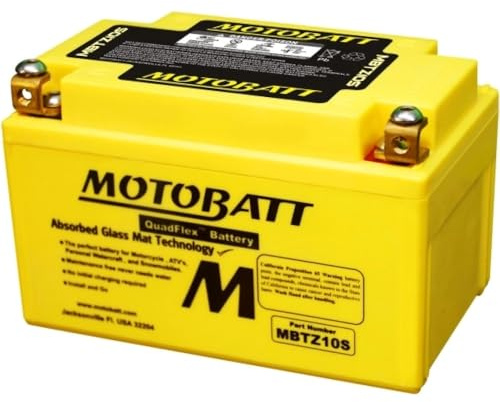 MBTZ10S MOTOBATT Quadflex AGM Bike Batterie 12V 8Ah