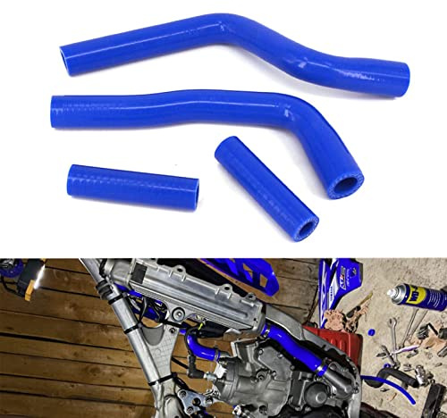 AnXin Kit de mangueras de refrigerante de manguitos radiador de silicona reforzada para YZ125 05-19 Pit Bike Motocross Enduro