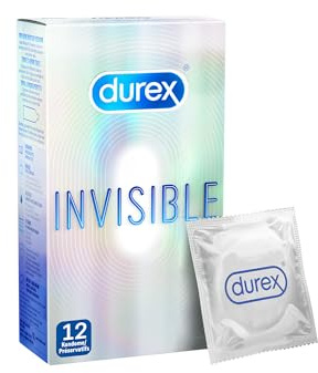 Durex Invisible Kondome, 2 x 12 Stück (24 Kondome)