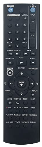 New AKB32606601 Remote Control Replacement - AKB36097101 AKB31238705 DVD Replace Remote Control fit for LG DVD Recorder AKB32606601 AKB36097101 AKB31238705 6711R1N203A Remote Controller