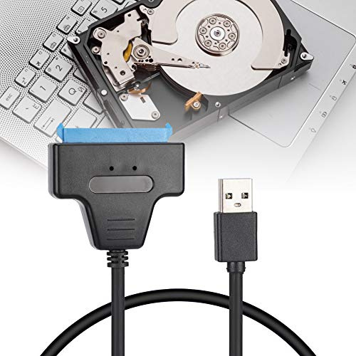 Cryfokt Cavo da USB 3.0 a SATA SSD Cavo USB Linea di Collegamento per CD-Rom SATA per Dischi Rigidi CD a Stato Solido