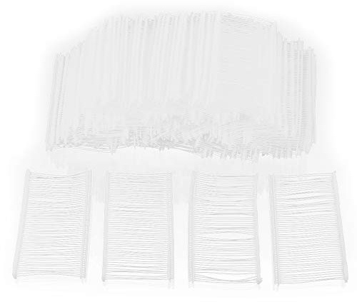 etikettierpistole,Etiketten Pistole Für Kleidung,Tag Pin 40Mm,Etikettierpistole,2000 2 Widerhaken Plasti 5000 Stück 50 Mm 2 Standard-Etikettieraufsätze Kleidung Kleidungsstück Preisschild Tagger Tag G