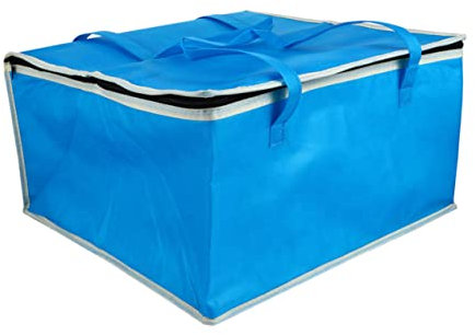 Anneome Isolierte Kühltasche Für Lebensmittel Tragbare Picknicktasche Blau Hochisoliert Mit Reißverschluss Für Camping Und Lebensmitteltransport