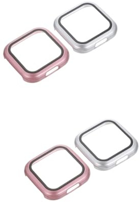 HEMOTON 4pezzi Protezione Per Orologio Pc e Temperato Cover Resistente e Facile Da Installare Per Da Anti- e Anticollisione