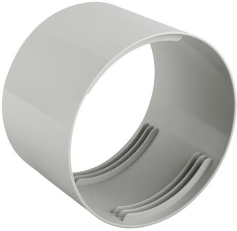 Thyonta 150mm Air Conditioner Exhaust Hose Adapter Connector Grey | 150mm air conditioner exhaust hose adapter with airtight connection for efficient portable cooling setup