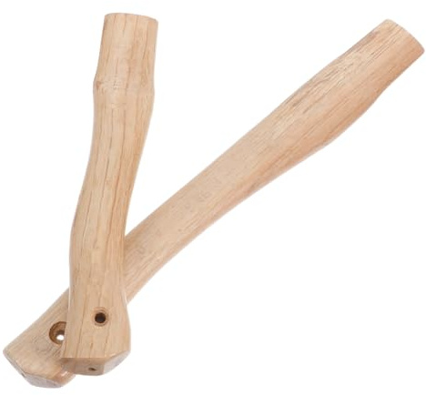 TOGEVAL 2pezzi Manico in Legno Da Impugnatura Di Ricambio Per Da Giardinaggio Manico Per Taglio All Aperto Accessorio Per