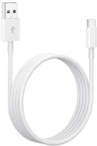 XQO USB C Charger Cable Compatible for Apple TV Remote (3rd), Siri Remote (3rd generation), Charging lead Compatible with Samsung Smart TV remote/Solar/Frame TV remote, BN59 tv remote Charger Wire