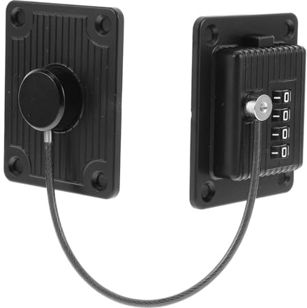 Hohopeti Serratura Sicurezza per Frigorifero Cassetti e Armadi Blocco Antifurto per Materiale Resistente e Versatile per Porte Frigo Congelatore e Mobiletti
