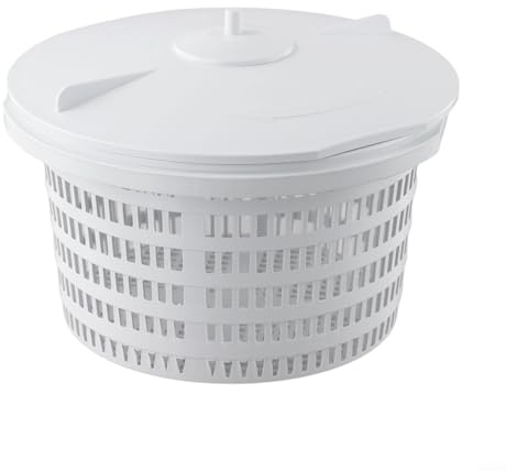 Honseadek Compatible Pool Skimmer Basket with Lid Plastic Pools for Hayward Spx1091lx Spx1091wm Above Ground Having 15l Capacity White Swimming Construction (BASKET LID)