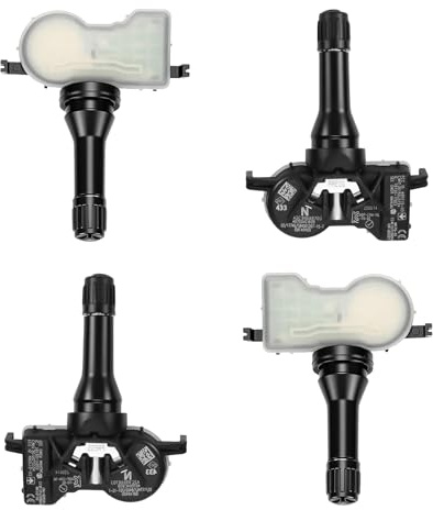 4 Stück Reifendrucksensor, Passend für Renault, Präzise Drucküberwachung, Kompatibel mit Espace V, Kadjar, Megane IV, Scenic IV, Talisman, Plug & Play Ersatz für 407004CB0A/407004CB0B