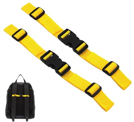 2 Stk Brustgurt Rucksack,Verstellbarer Brustgurt Rucksack Kinder,Rucksackriemen Nylon mit Schnellverschluss,Rucksack Brustgurt Nachrüsten,Rutschfester Gurtband für Schultasche,Joggen,Wandern,Außerhalb