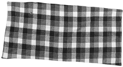 Ahgsup USB Heated Shawl/Wearable Electric Blanket, 3 Temp Settings, Fast Warm Soft Wearable Heating Wrap for Home Office Travel, Black White Checkered