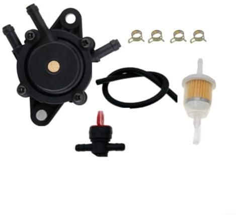 MIKMLYZE Kraftstoff-Set, kompatibel mit GC160A und FH430V FH531V Motoren, Kunststoff-Ersatzteil, für kleine Motor-Vergaser-Reparatur, schwarz
