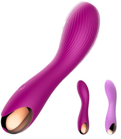 Bärbar Massageapparat för Kvinnor,Trådlös Silikondesign ZD40 Magenta