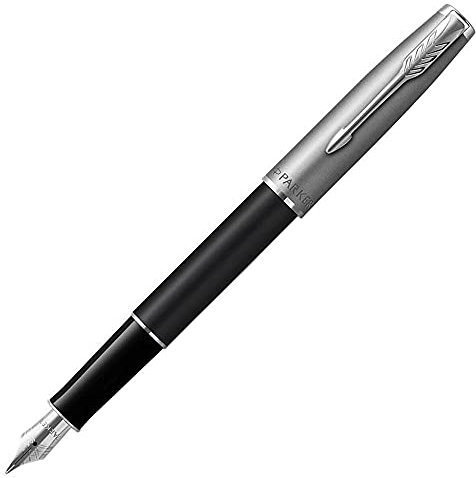 PARKER Sonnet Essential Black CT, Füllfederhalter, Lack schwarz