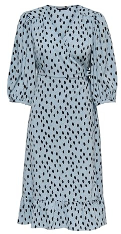 ONLY ONLOLIVIA 3/4 WRAP MIDI Dress WVN