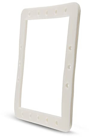 Paradies Pool Skimmer-Dichtung in Weiß, geeignet für Stahlwandbecken, Ersatzteil/Reserve, Gummidichtung, Innenmaße 140 x 145 mm, Menge: 1 Stück
