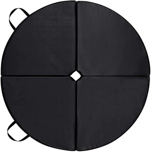 HYLMF Fitness-übungstanz-Crash-Matte/Pole Dance Matte/Training Fitnessstudio Polsterung/heim Yoga Gymnastics übung Floor-Black (extra Dick 30/50mm)(Size:120x3cm)