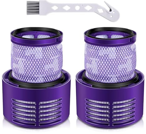 2 Stycken Ersättningsfilter för Dyson V10 SV12 Filter