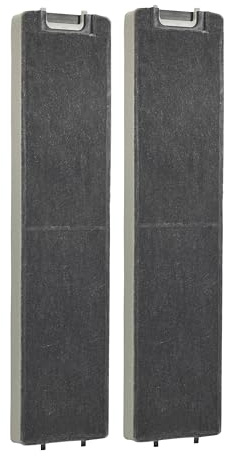 Supremery 2x Aktivkohlefilter kompatibel mit Miele Dunstabzugshauben | DA 3366/3466/3496 - einsetzbar statt DKF13 / DKF 13-1 Geruchsfilter mit Aktivkohle - Teilenummer 6485741