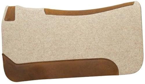 EQUIEMPRESS Westernpferd-Filzpad/Konturpad aus hochwertigem Wollfilz in den Größen 32 x 32 Zoll und 30 x 30 Zoll AZ-32 (32x32)