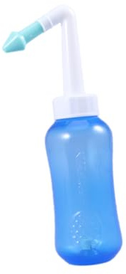 CALLARON Botella De Lavado Nasal y Limpiador De Enjuague Nasal 300 Ml Tamaño Medio Para Adultos y Niños Color Aleatorio