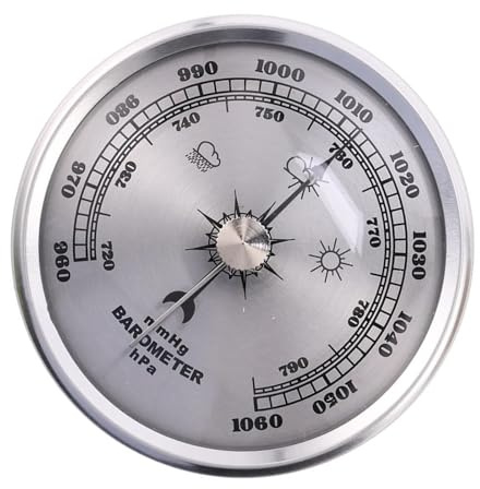 Barografo Aneroide Professionale Con 70 Mm Diametro Strumento Meteorologico Manuale Lettura Barometro Industriale Avventura Barometro