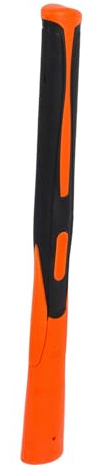 DOITOOL Mango de Maza de Repuesto Antideslizante Herramienta de Goma para Golpear Absorción de Ergonómico para Bricolaje Jardinería y Sitios de Construcción 36 Cm