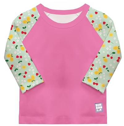 Bambino Mio, Camiseta de baño de Manga Larga con protección Solar UPF 40+ para bebés y niños pequeños