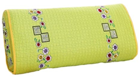 CCXXYGWJ Almohada De Trigo Sarraceno Cuadrado Popular Algodón Bordado 3 De Cervical