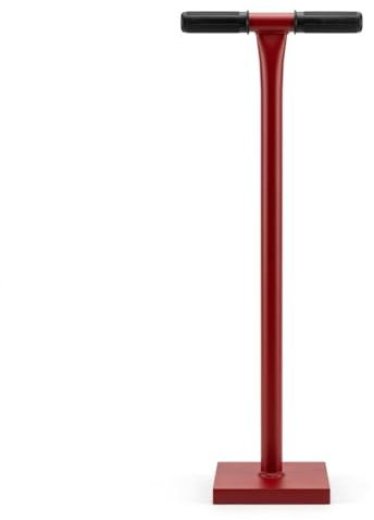 Erdstampfer & Betonstampfer 200x200 mm 83 cm hoch | 10,1 kg Handstampfer aus Stahl | Robuster Bodenstampfer mit T-Griff | Manueller Pflasterstampfer & Schotterstampfer