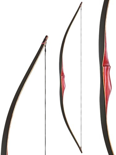 SET RAGIM Wolf - 68 Zoll - 25-60 lbs - Langbogen (68 Zoll / 40 lbs, Links)
