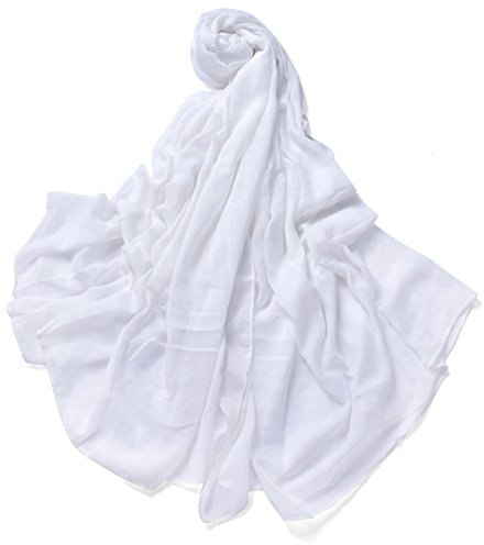 Miobo XXL Damen Stola Schal Unifarbe 220x 140 CM in verschiedenen Farbe aus Viskose